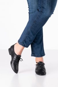 Женские тренировочные туфли для бальных танцев  от бренда Werner Kern модель Fenja/Nappa black