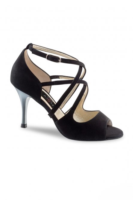 Social dance shoes Werner Kern model Riana/Suede black