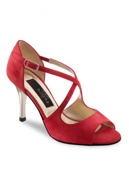 Туфлі для танців Werner Kern модель Flavia/Suede red