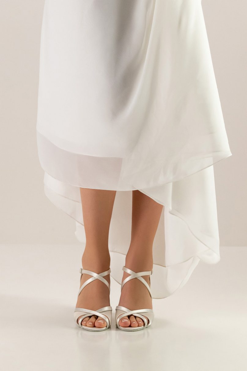 Dámské svatební taneční boty Werner Kern model July/Satin white