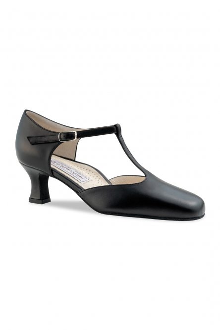 Social dance shoes Werner Kern model Celine/Nappa black
