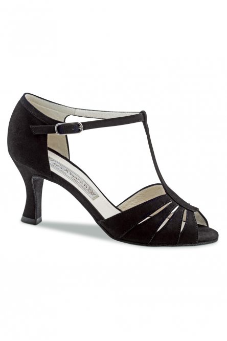 Social dance shoes Werner Kern model Dalia/Suede black