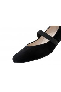 Social dance shoes Werner Kern model Daniela/Suede black