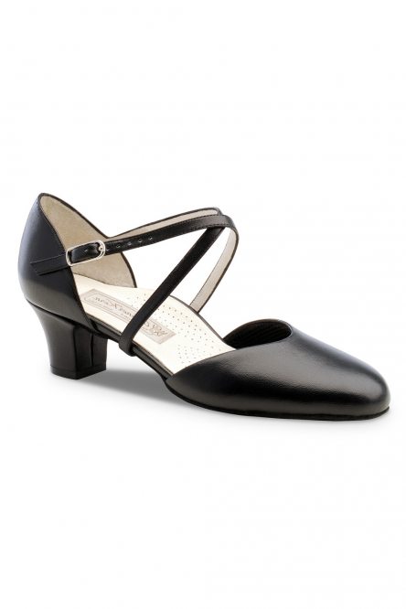 Social dance shoes Werner Kern model Debby/Nappa black