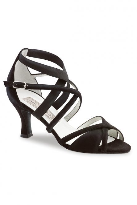 Social dance shoes Werner Kern model Elsa/Suede black