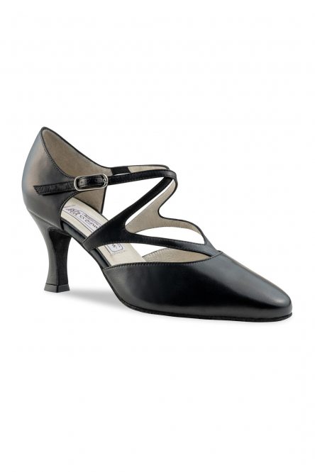 Women's Social Dance Shoes Fabiola Nappa black