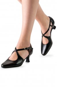 Social dance shoes Werner Kern model Ines/Nappa black