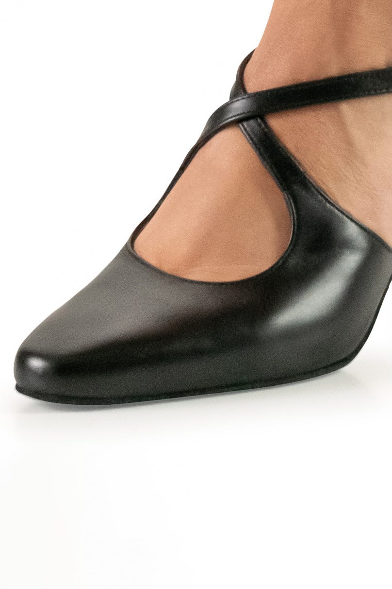 Social dance shoes Werner Kern model Ines/Nappa black