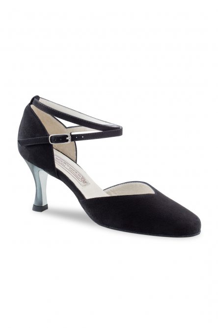 Social dance shoes Werner Kern model Melodie/Suede black