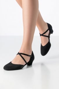 Social dance shoes Werner Kern model Ronja/Suede black