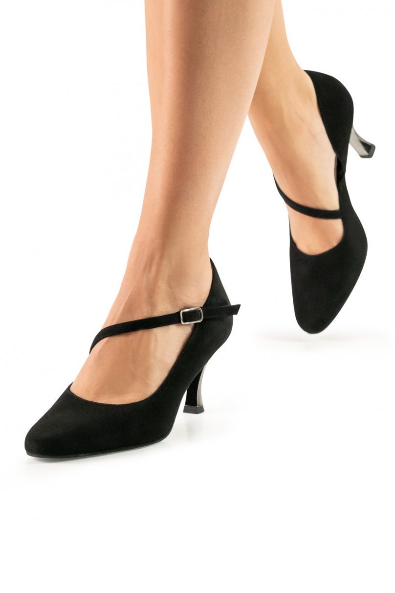Social dance shoes Werner Kern model Sarah/Suede black