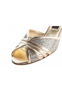 Туфлі жіночі Scarlet LS/Brocade platin для аргентинського танго, сальси, бачати від Werner Kern