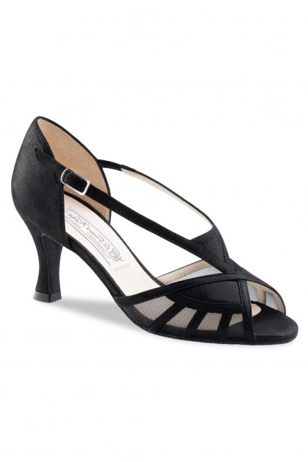 Social dance shoes Werner Kern model Tilla/Stella glitter black