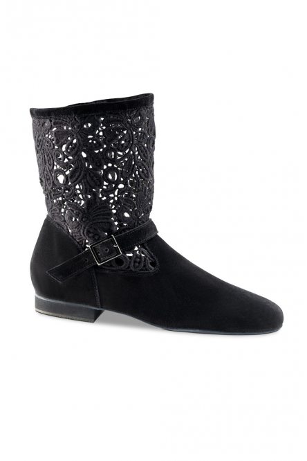 Social dance shoes Werner Kern model Cocco/Suede black