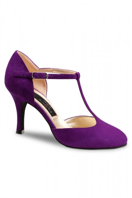 Women's Social Dance Shoes Corazon Suede viola