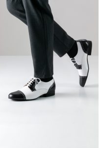 Туфлі для танців Werner Kern модель Bergamo/Nappa black/white