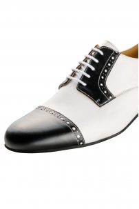 Social dance shoes Werner Kern model Bergamo/Nappa black/white