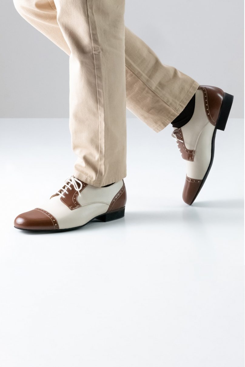 Туфлі для танців Werner Kern модель Bergamo/Nappa kaduna/crème