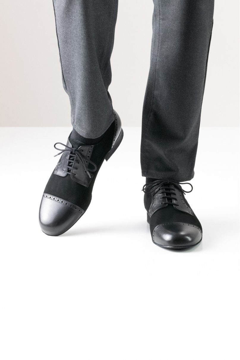 Social dance shoes Werner Kern model Bergamo/Nappa/Suede black
