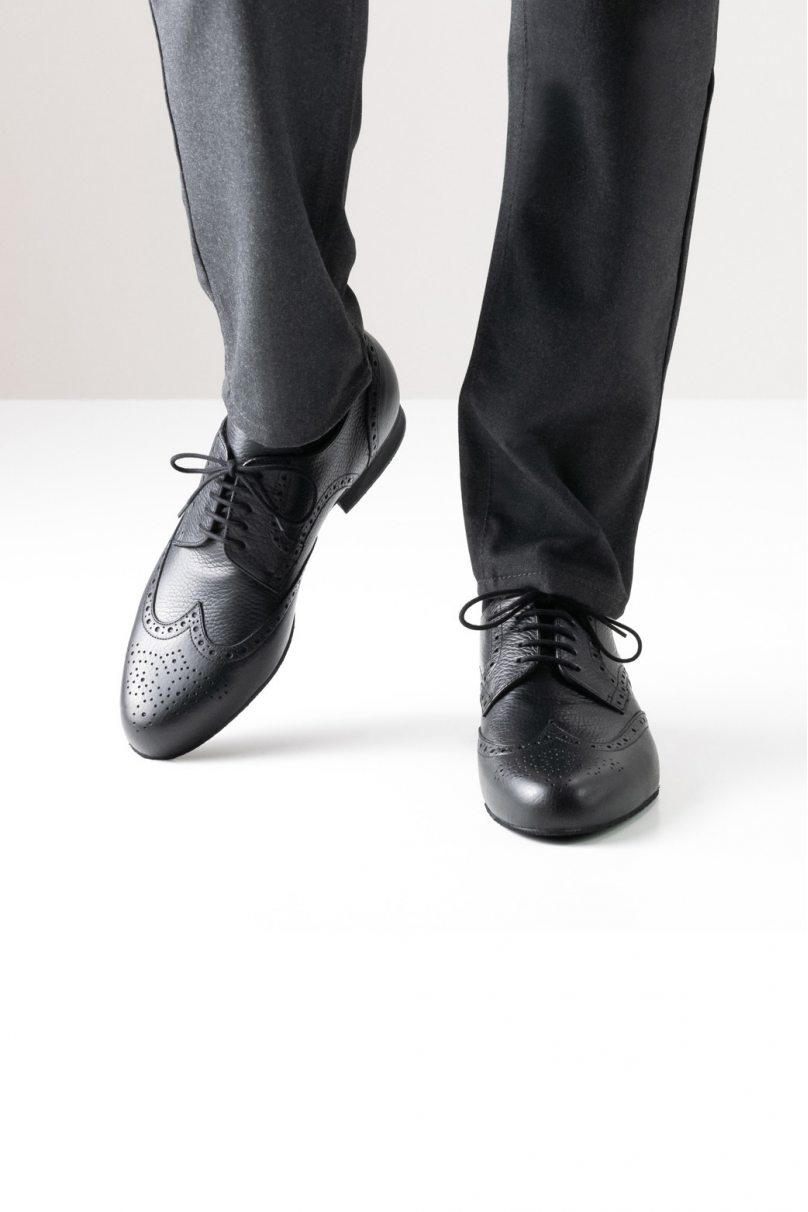 Social dance shoes Werner Kern model Bormio/Nappa leather black