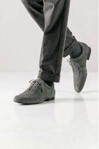 Social dance shoes Werner Kern model Cuneo/Suede grey