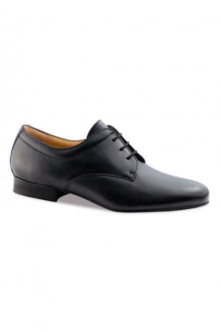 Men's Social Ballroom dance Shoes FANO EXTRA WIDE Nappa leather black