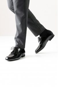 Boty na společenský tanec Werner Kern model Lecce/Patent leather black