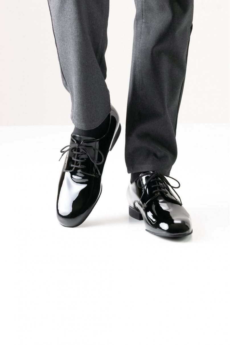 Boty na společenský tanec Werner Kern model Lecce/Patent leather black
