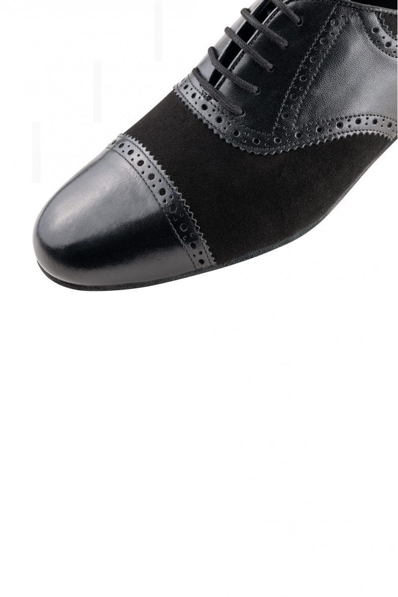 Social dance shoes Werner Kern model Trieste/Nappa/Suede black