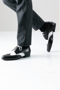 Туфли для танцев Werner Kern модель Udine/Nappa black/white
