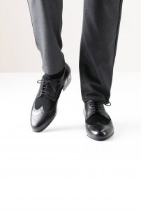 Social dance shoes Werner Kern model Udine/Nappa/Suede black