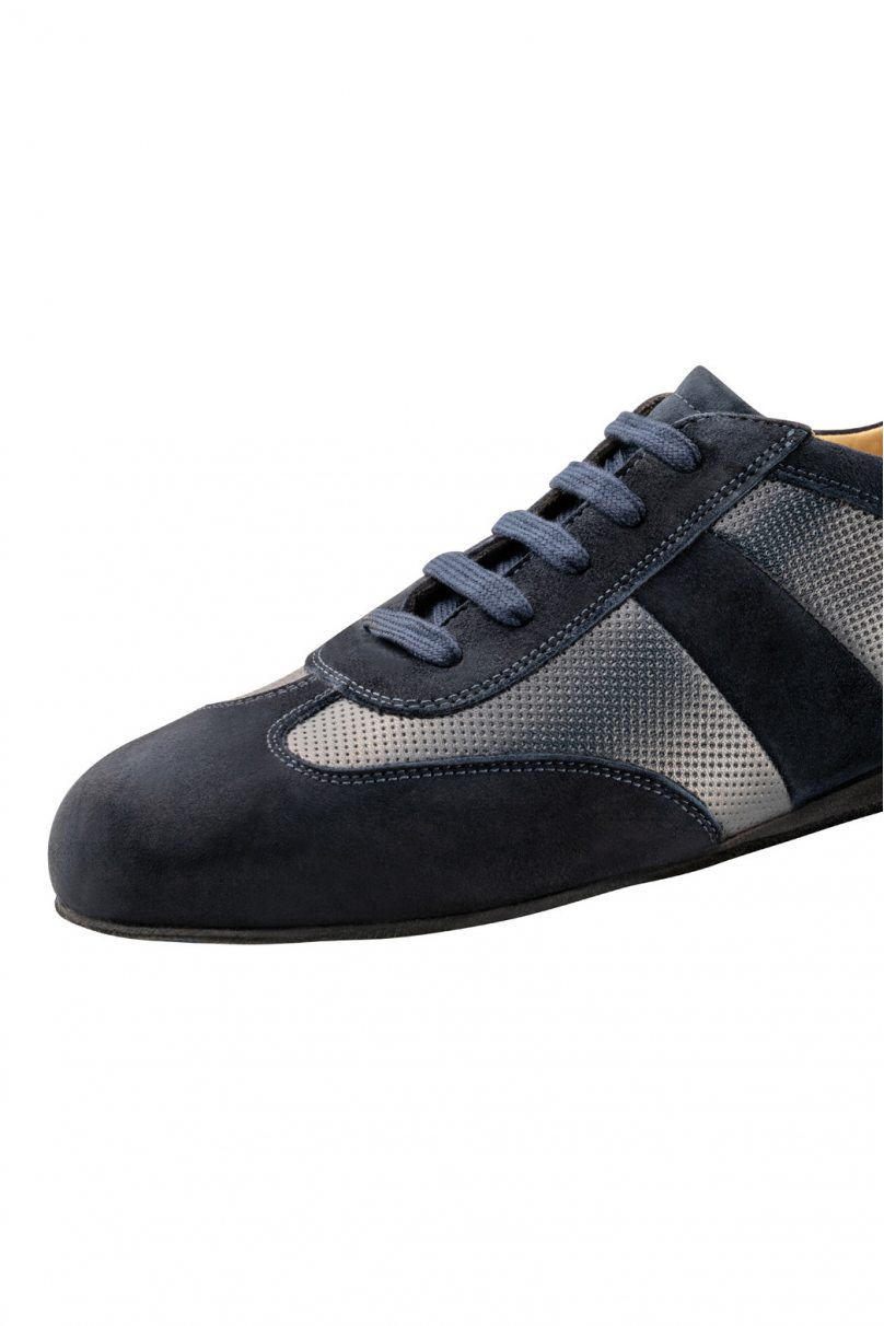 Туфлі для танців Werner Kern модель Bari/Suede/Nappa blue