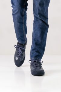 Туфлі для танців Werner Kern модель Bari/Suede/Nappa blue