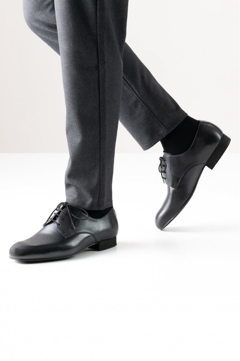 Social dance shoes Werner Kern model Milano/Nappa leather black