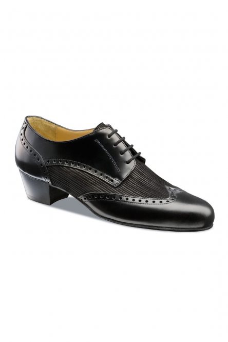 Men's Social Latin Dance Shoes PALERMO Nappa leather black