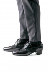 Social dance shoes Werner Kern model Palermo/Nappa leather black