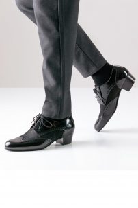 Social dance shoes Werner Kern model Palermo/Nappa leather black