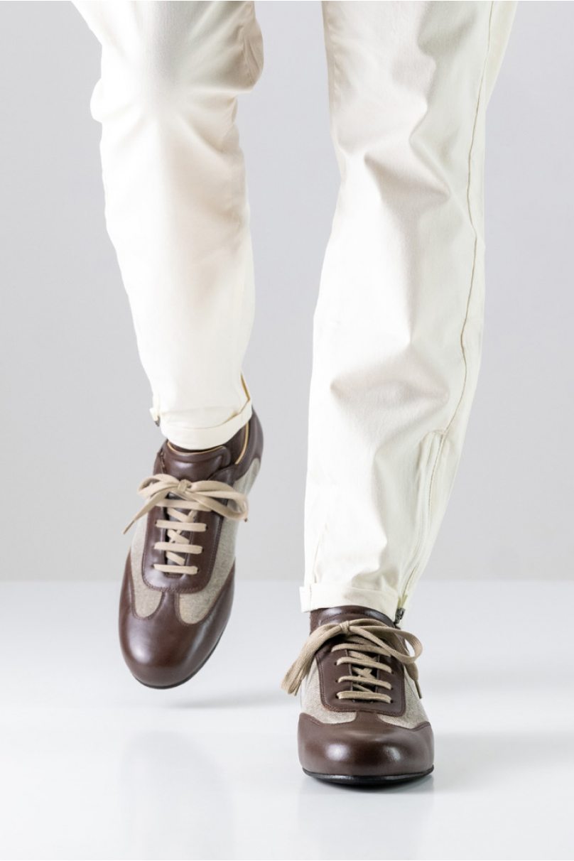 Туфлі для танців Werner Kern модель Positano/Nappa mocca/sahara