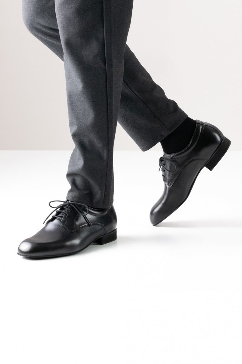 Social dance shoes Werner Kern model Padua/Nappa leather black