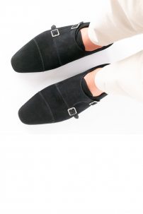 Social dance shoes Werner Kern model Anzio/Suede black