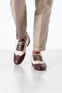 Туфлі для танців Werner Kern модель Carrara/Nappa barolo/creme