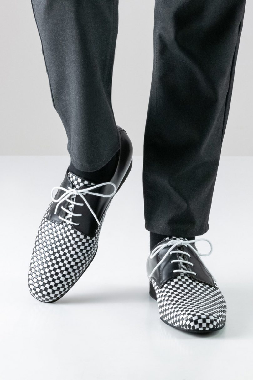Туфлі для танців Werner Kern модель Cordoba/Nappa leather black/white