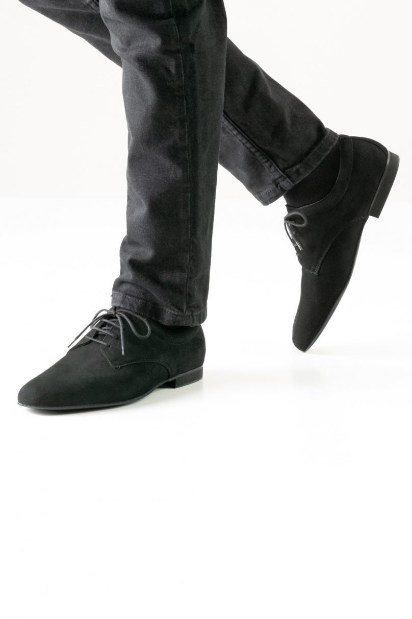Social dance shoes Werner Kern model Modena/Suede black