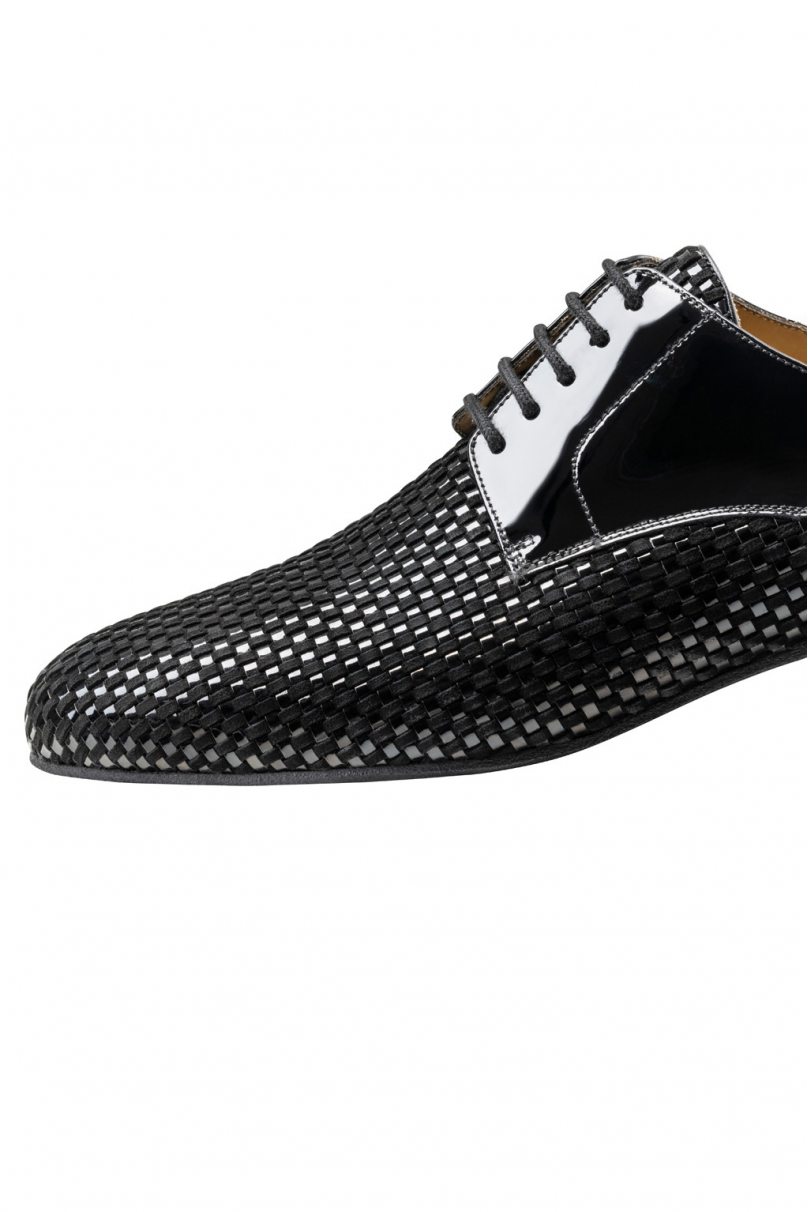Social dance shoes Werner Kern model Rio Negro/Patent leather/Suede black