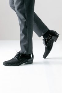 Tanzschuhe Werner Kern model Rio Negro/Patent leather/Suede black