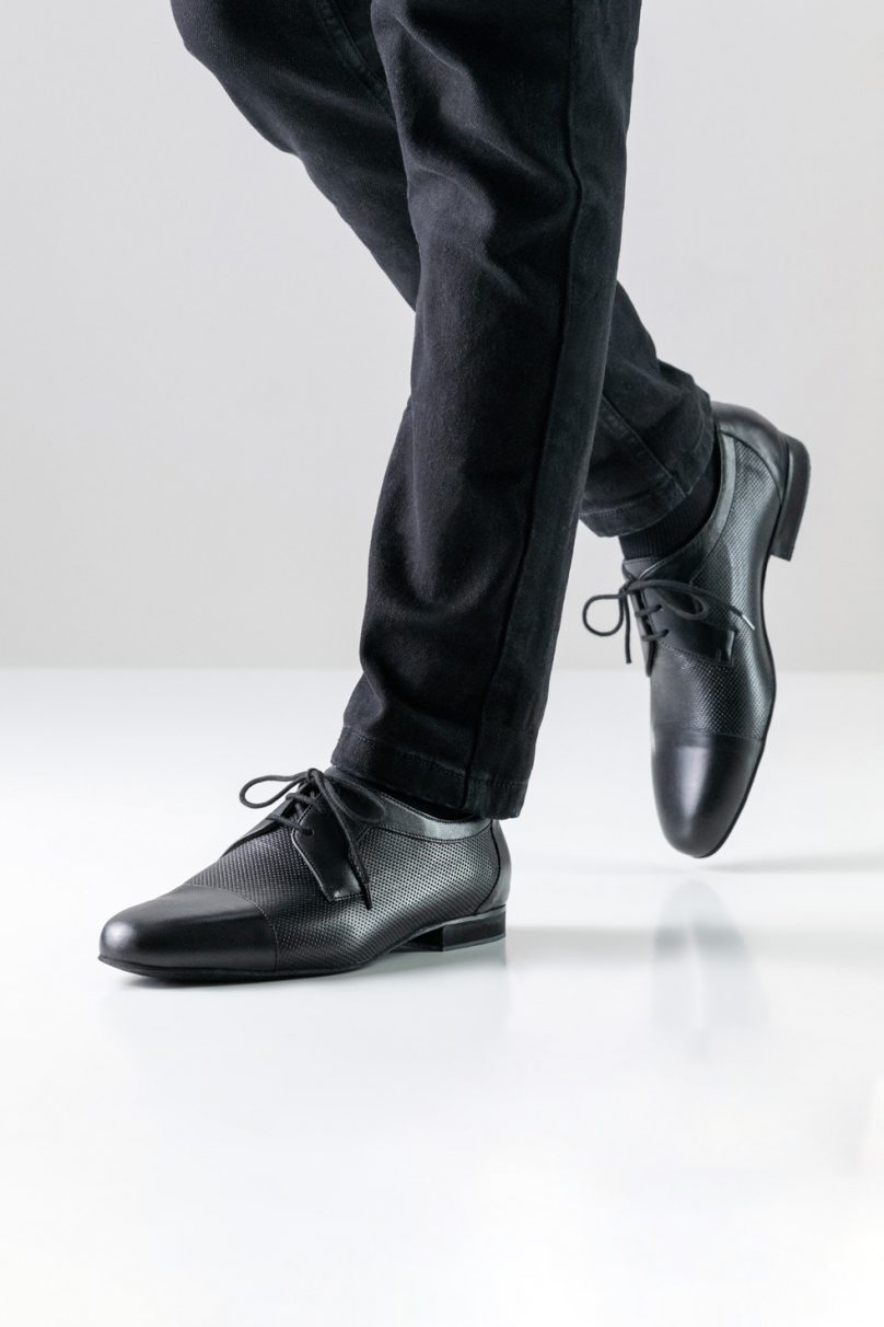 Social dance shoes Werner Kern model Treviso/Nappa leather black