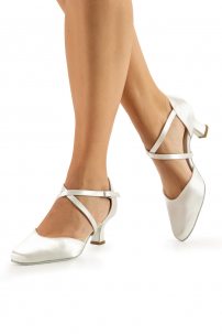 Bridal dance shoes for women Werner Kern model Patty/Satin white