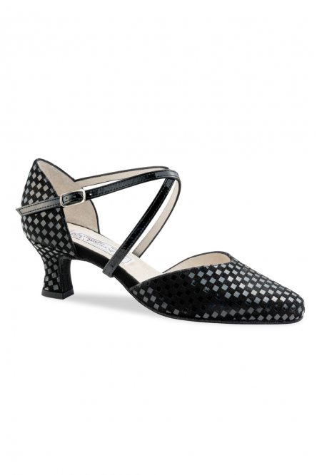 Social dance shoes Werner Kern model Patty/Quadratino black