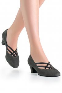 Social dance shoes Werner Kern model Anke/Suede grey