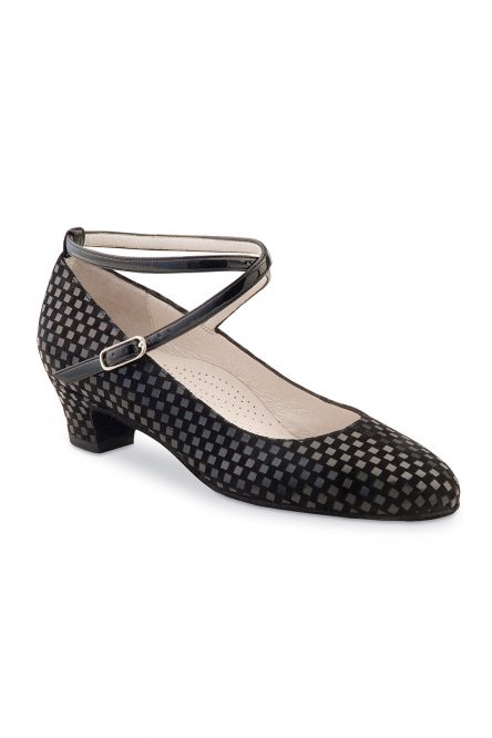 Social dance shoes Werner Kern model Alice/Quadratino black